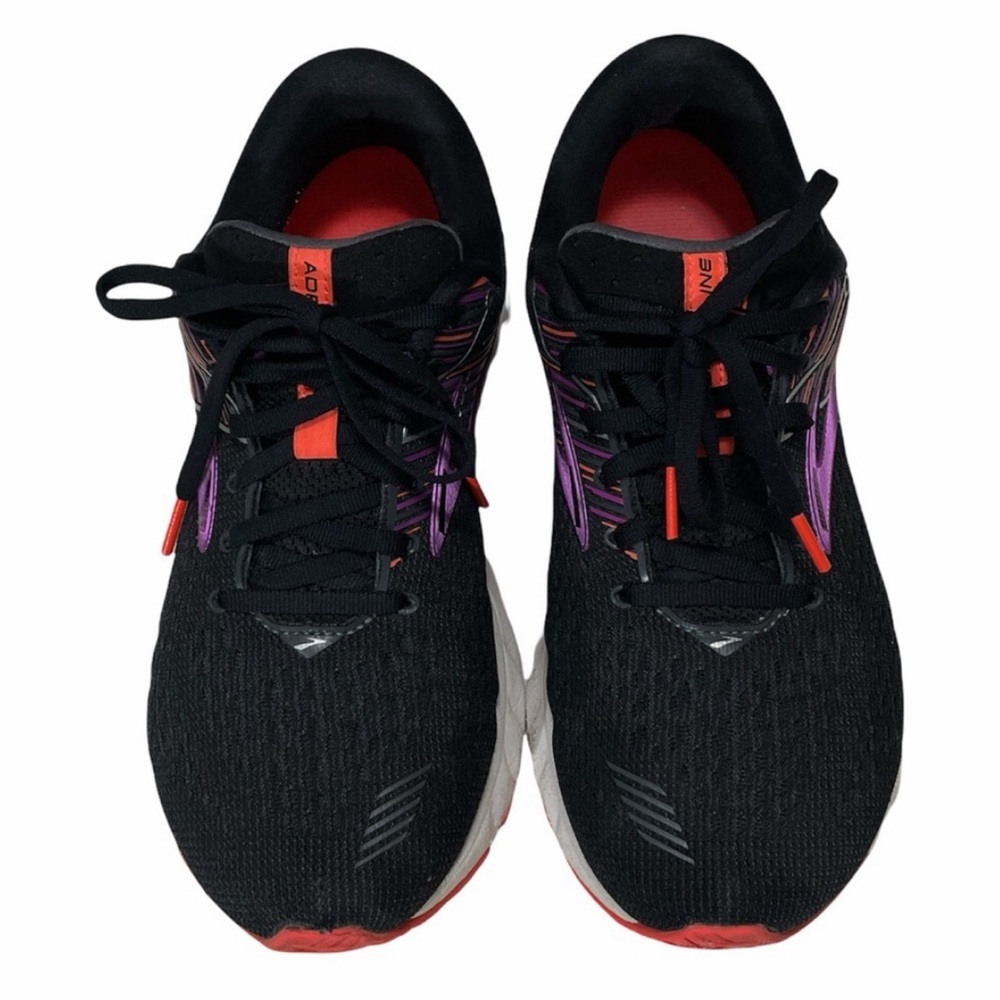 BROOKS Adrenaline GTS 19 Running Sneakers Shoes Black Purple Size 8 - Picture 3 of 7